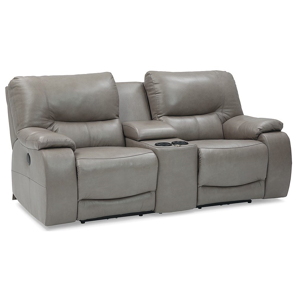 Palliser Norwood Casual Manual Reclining Console Loveseat
