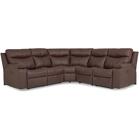 Palliser Westpoint 41121-5P Leather Power Sofa with Footrest