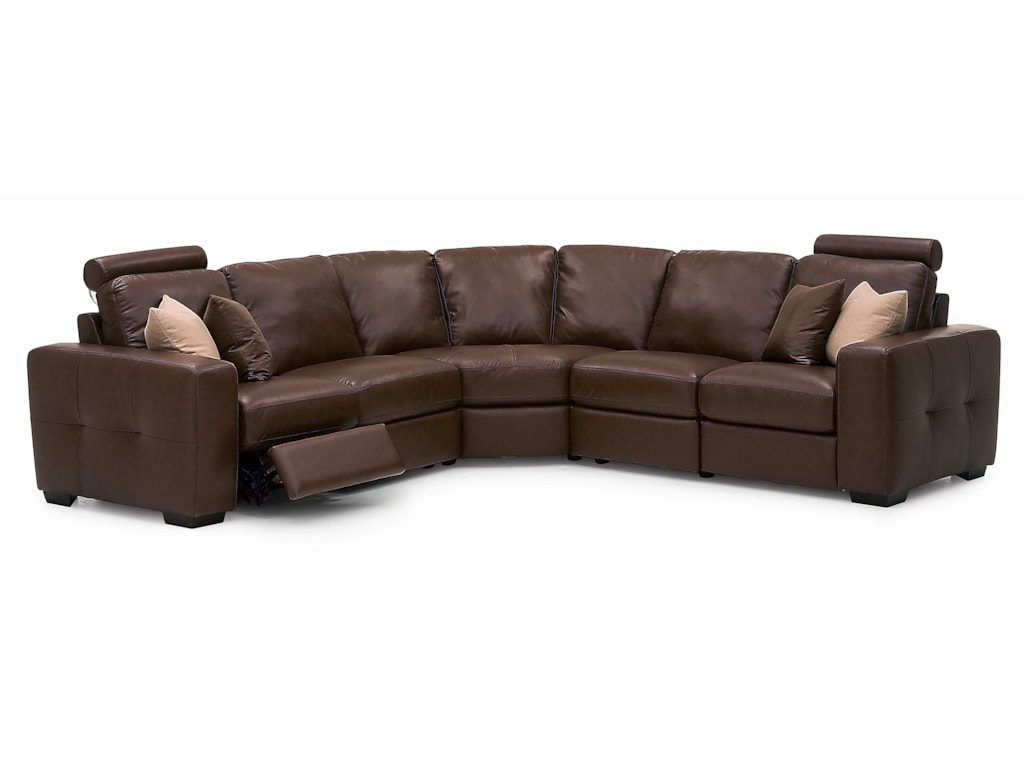 Palliser PushPower Reclining Sectional Sofa