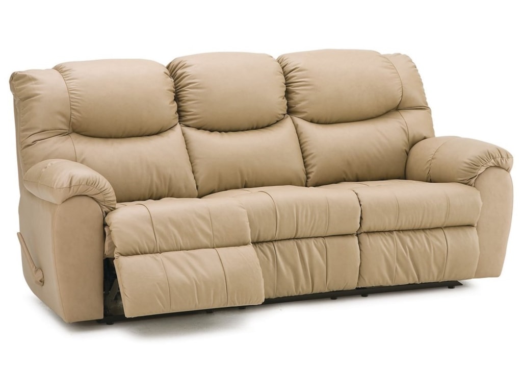 Palliser Regent Reclining Three Seat Sofa With Drop Table