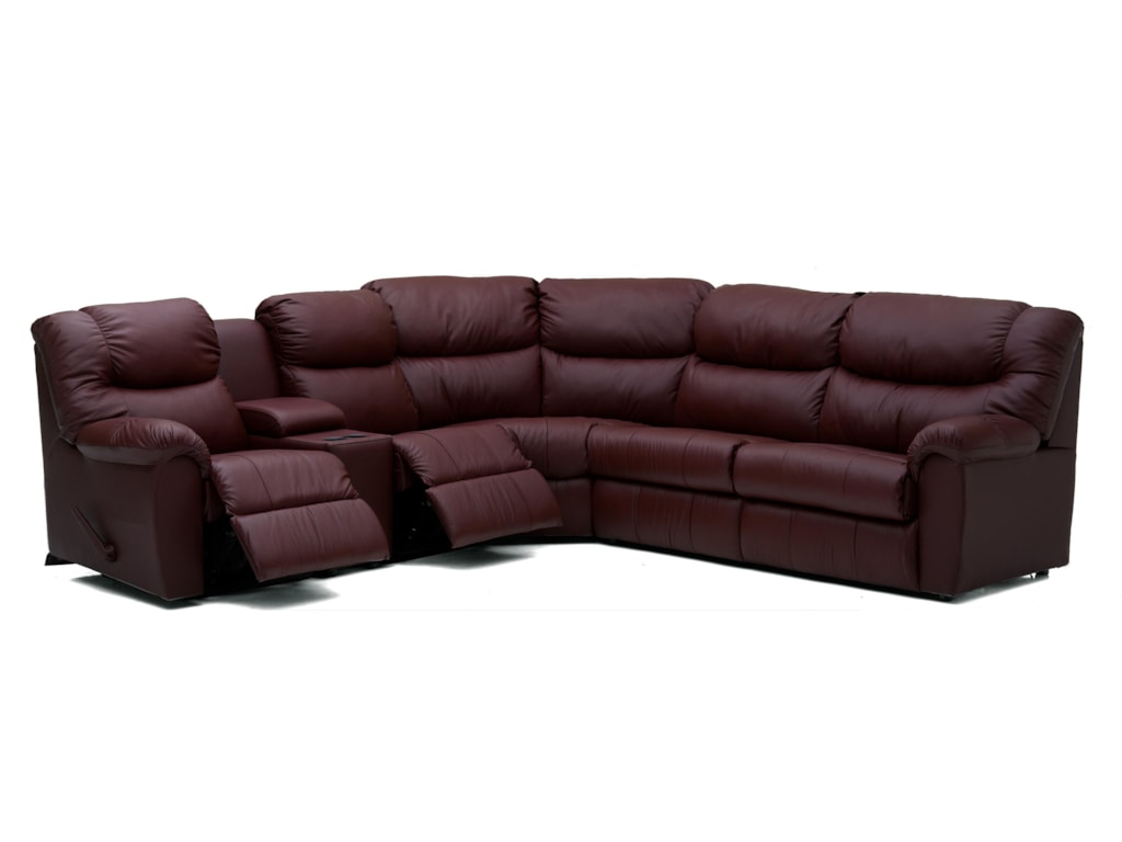 Regent Casual Reclining Sectional Sofa Rotmans Palliser Regentcasual Reclining Sectional Sofa