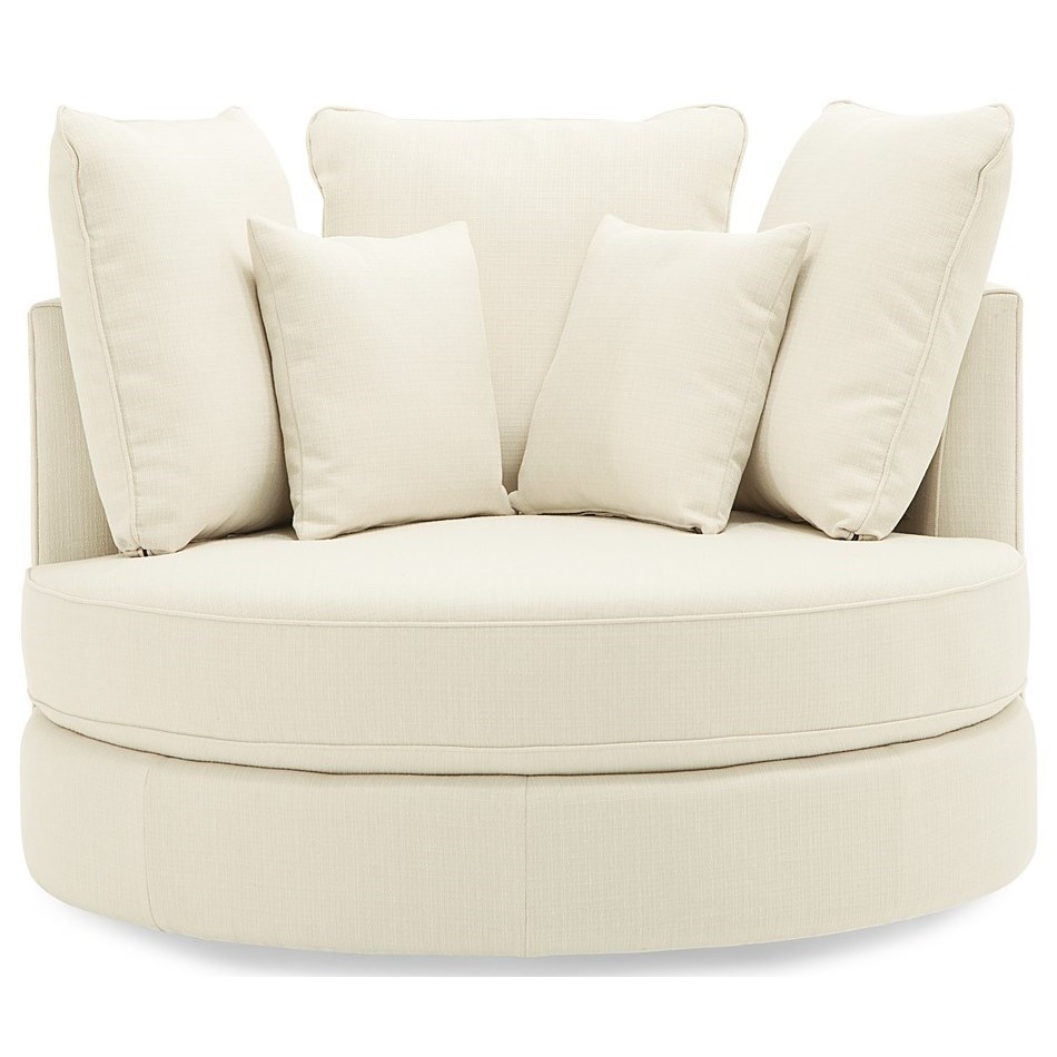 Palliser Sutton 70041 99 Swivel Chair W Two 16 Pillows Dunk