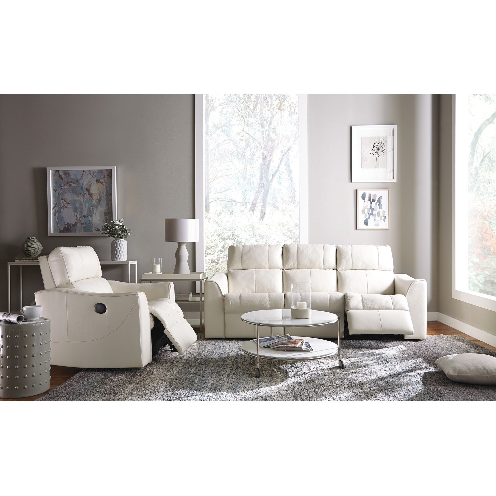 Topaz Reclining Living Room Group Rotmans Reclining Living
