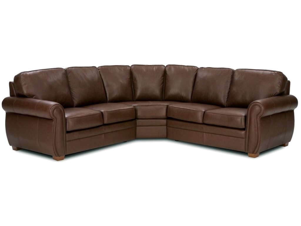 Palliser Viceroy 3 Piece Curved Sectional Dean Bosler S