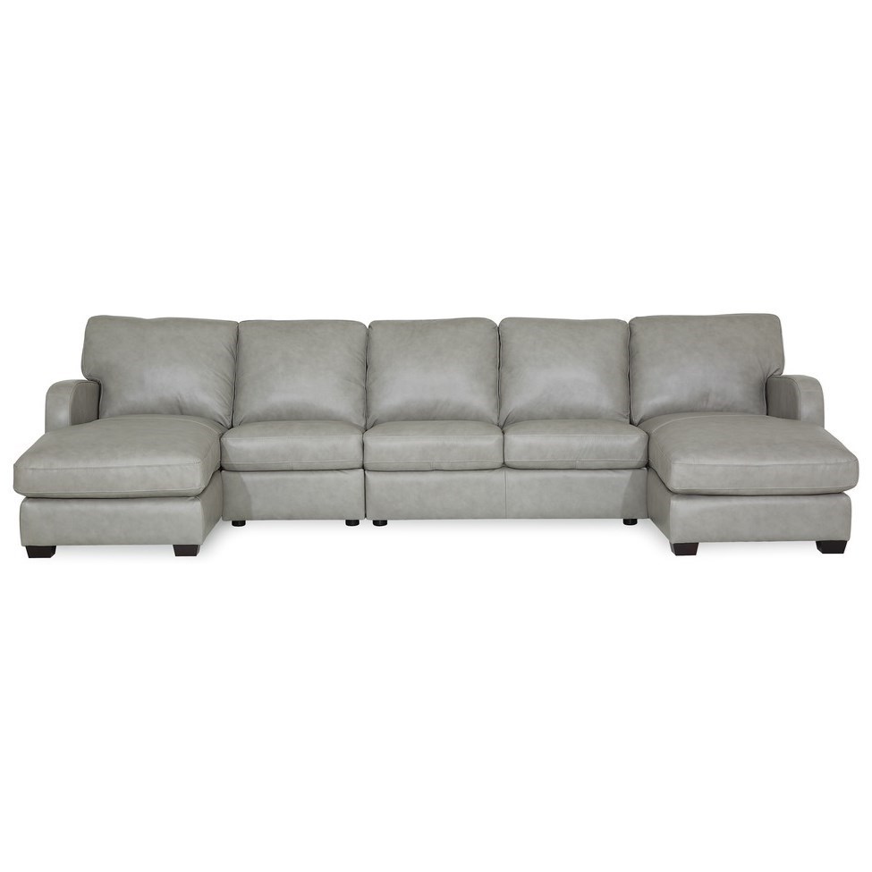 Palliser Westside Contemporary Sectional With Two Chaises Howell