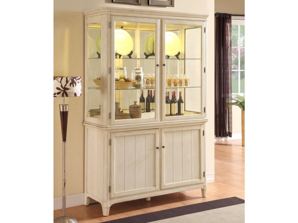 Panama Jack By Palmetto Home Millbrook Curio Cabinet With Built In Panama Jack By Palmetto Home Millbrookcurio Cabinet