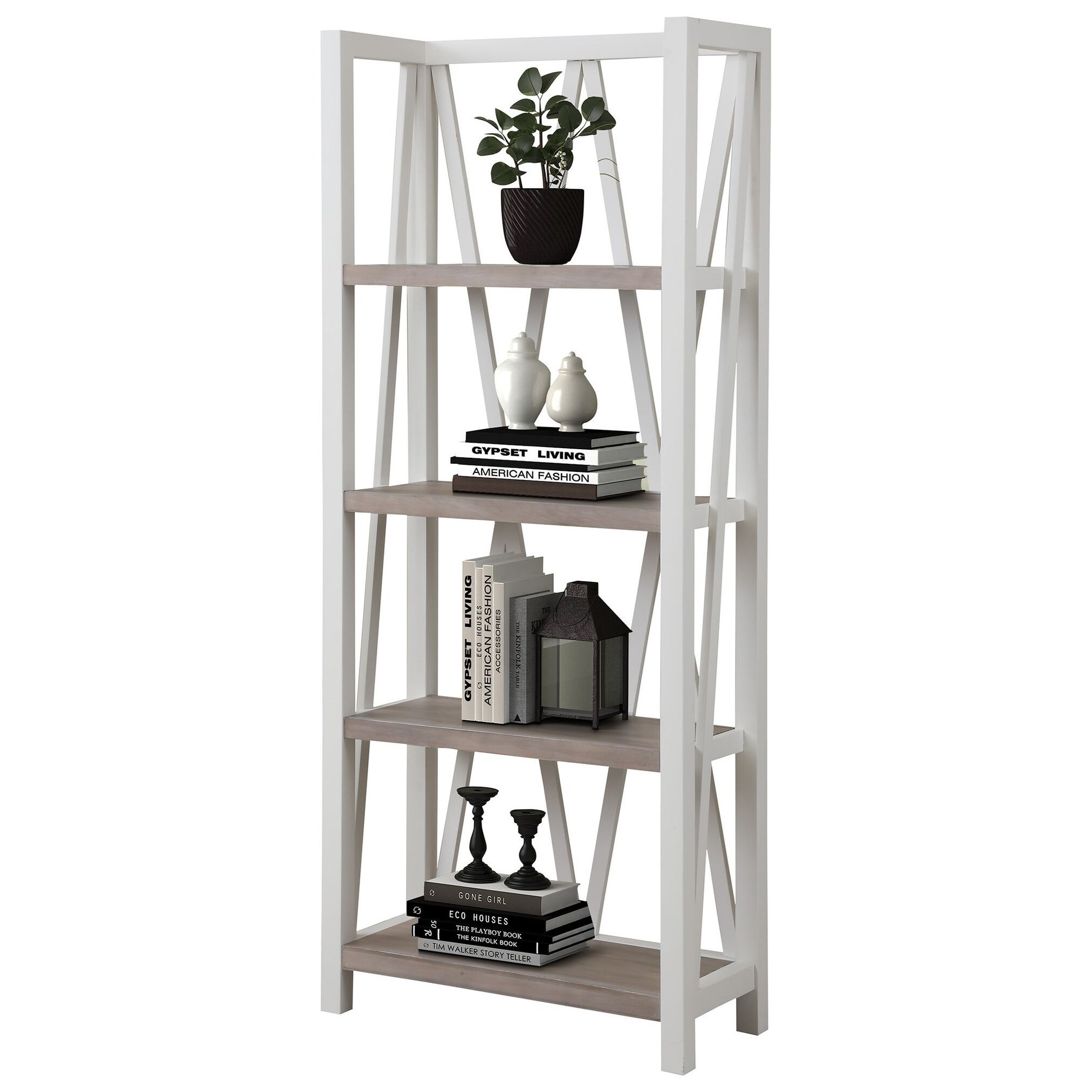 Parker House Americana Modern 4 Tier Etagere Bookcase Wilcox