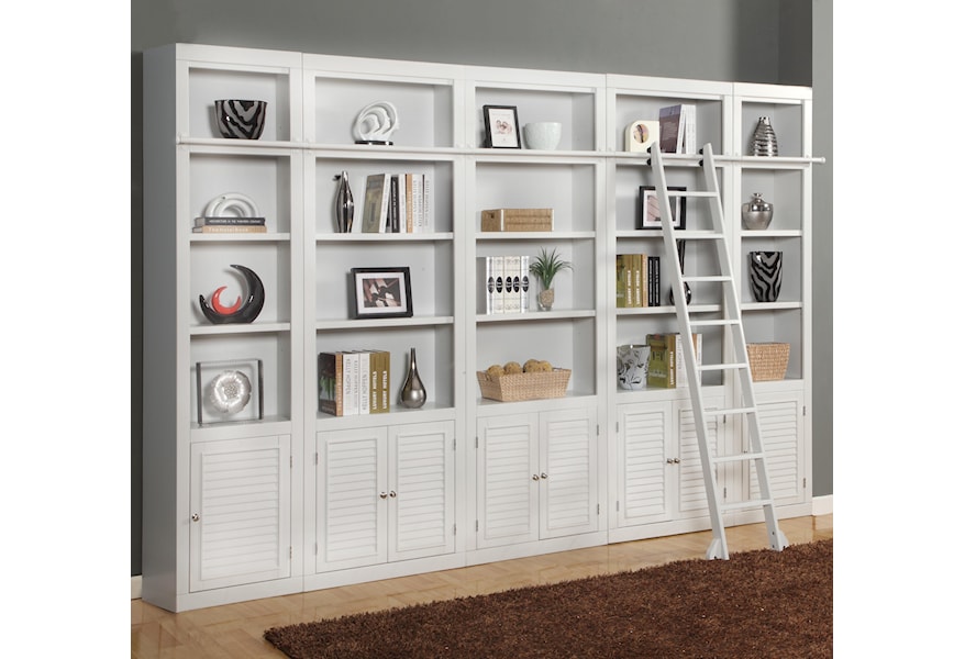Parker House Boca Expanded Library Wall Unit Hudson S Furniture