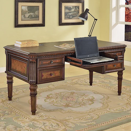 Parker House Corsica Writing Desk With Drop Down Center Drawer Parker House Corsica Writing Desk With Drop Down Center Drawer