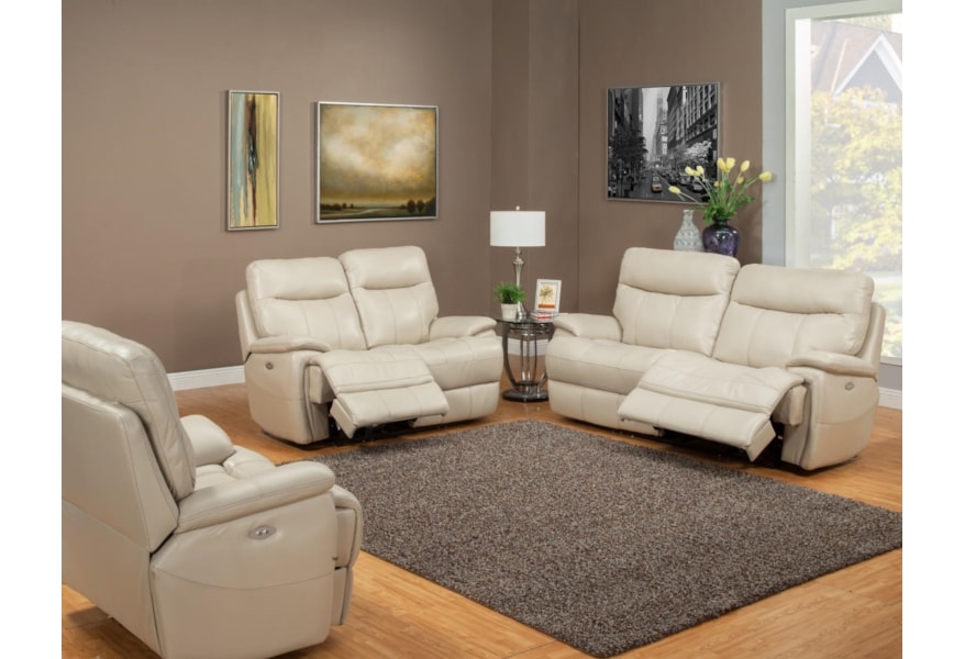 Parker House Dylan Creme Sofa Dual Recliner Dream Home Dylan Creme Sofa Dual Recliner