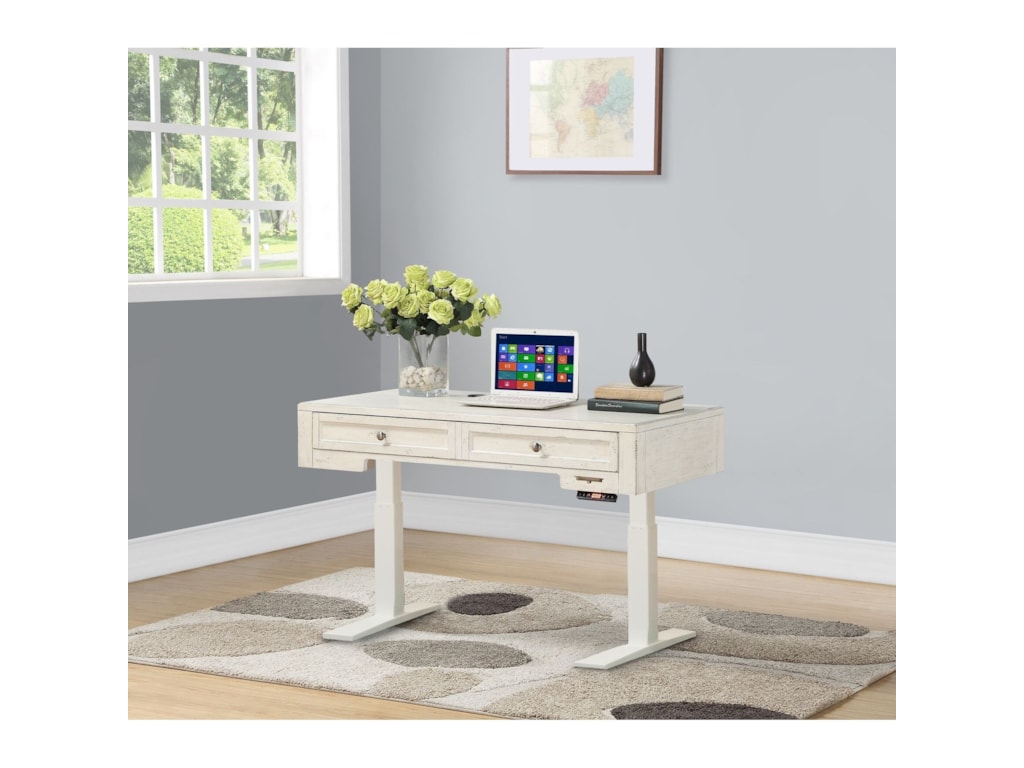 Parker House Hilton Casual Lift Desk Sheely S Furniture Parker House Hilton Lift Desk
