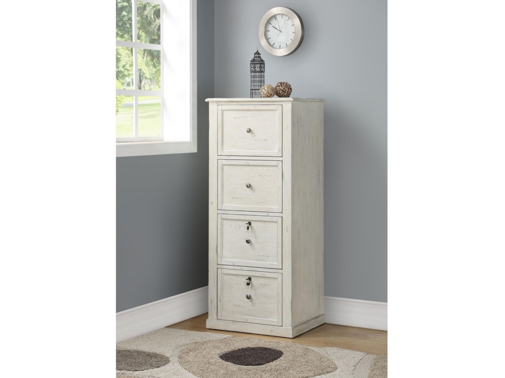 Parker House Hilton Hil 374 Tall 4 Drawer File Cabinet Hudson S Parker House Hilton Tall 4 Drawer File Cabinet