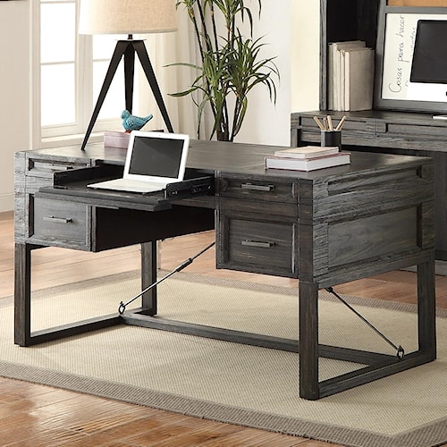 Parker House Hudson 60 Writing Desk With Center And Flip Parker House Hudson 60