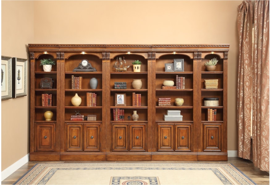 Parker House Huntington Wall Unit Bookcase Hudson S