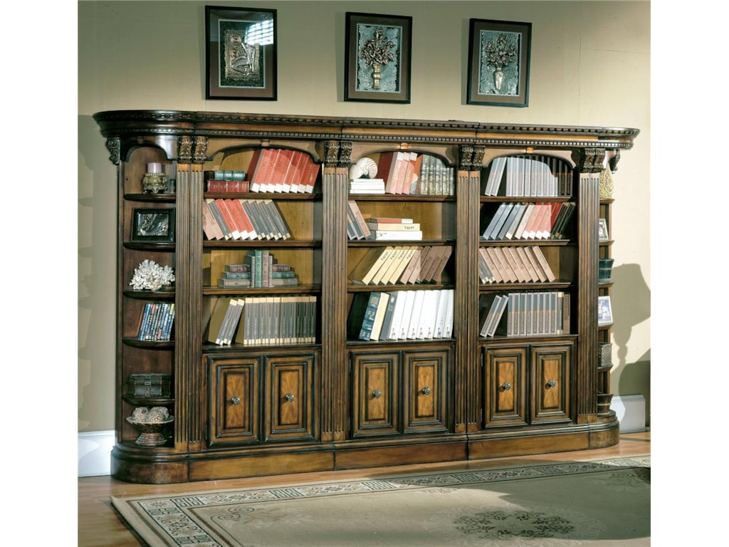 Parker House Huntington Small Wall Unit Bookcase Hudson S Parker House Huntington Small Wall Unit Bookcase Hudson S Furniture 2 Pc With Hutch