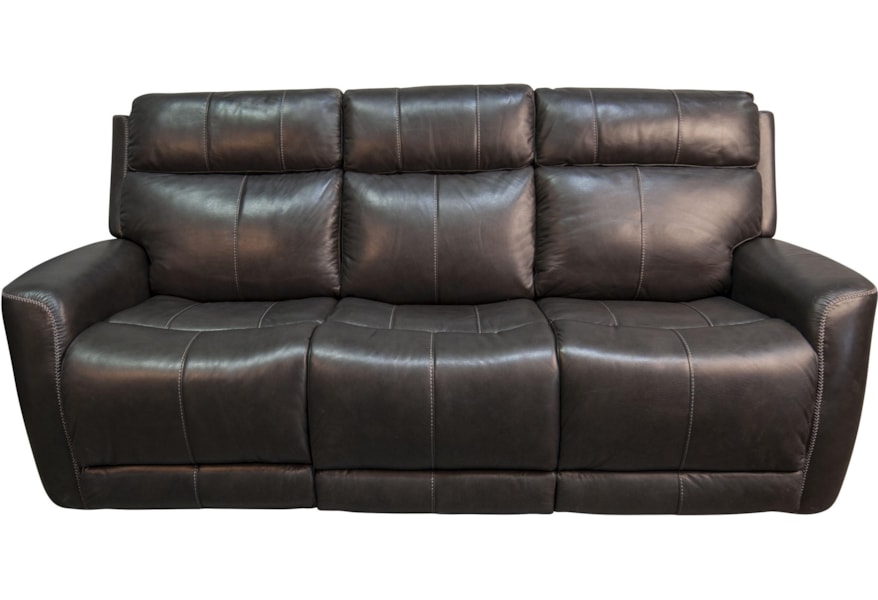 Parker House Pravin Top Grain Leather Match Sofa With Pravin Top Grain Leather Match