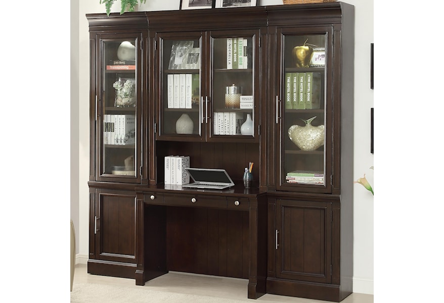 Parker House Stanford Complete Wall Unit With Built In Desk