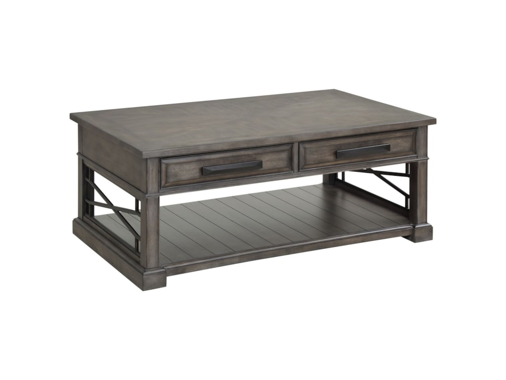 Parker House Sundance Transitional 2 Drawer Cocktail Table With Casters Wayside Furniture Cocktail Coffee Tables Parker House Sundance Transitional 2 Drawer Cocktail Table With Casters Wayside Furniture Cocktail Coffee Tables