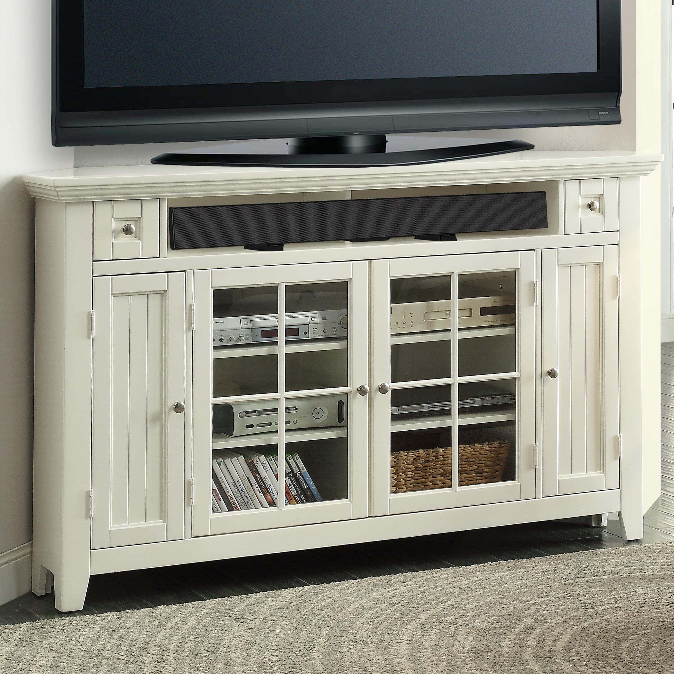 Parker House Tidewater Tid 62cr 62 Corner Tv Console With Four Doors And Two Shelves Pilgrim Furniture City Tv Stands In the ikea range, you have hundreds of tv benches to choose from! parker house tidewater tid 62cr 62