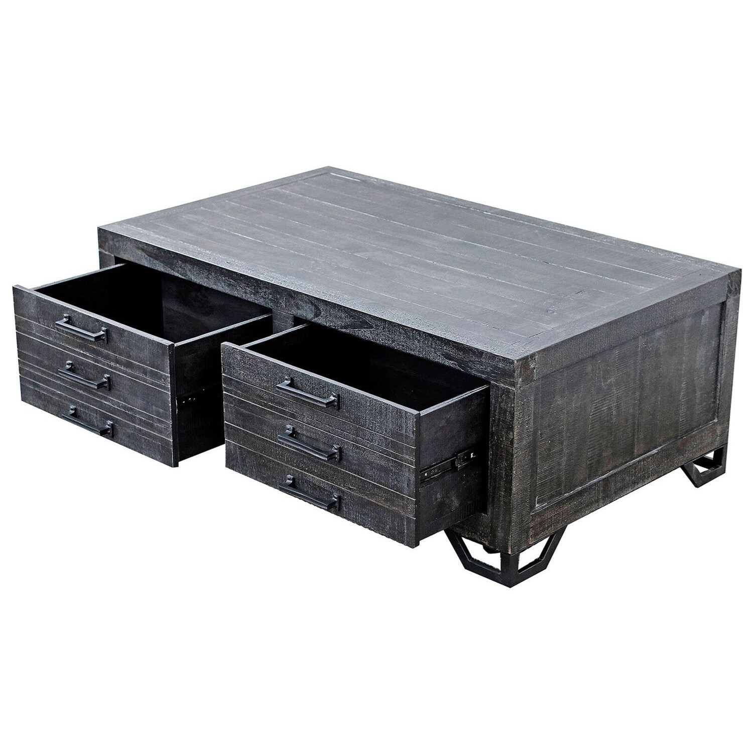 Parker House Veracruz Ver 01 Transitional Cocktail Table With Casters Pilgrim Furniture City Cocktail Coffee Tables