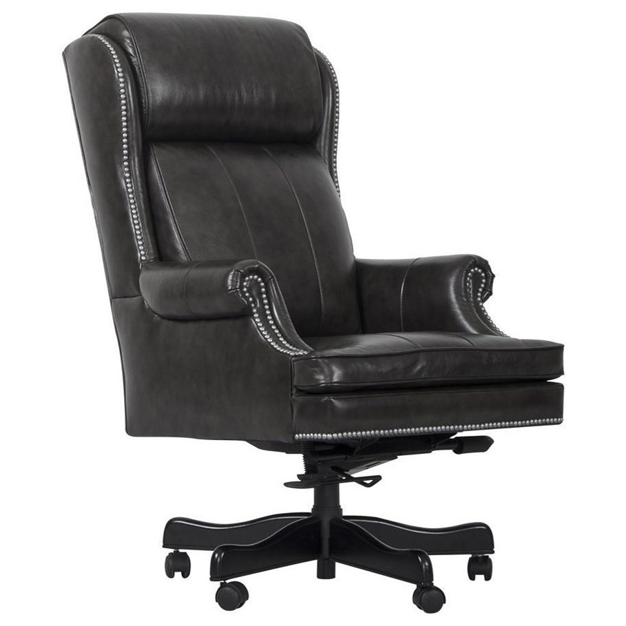 Parker Living Desk Chairs Executive Chair With Nailhead Trim Lindy S Furniture Company Executive Desk Chairs