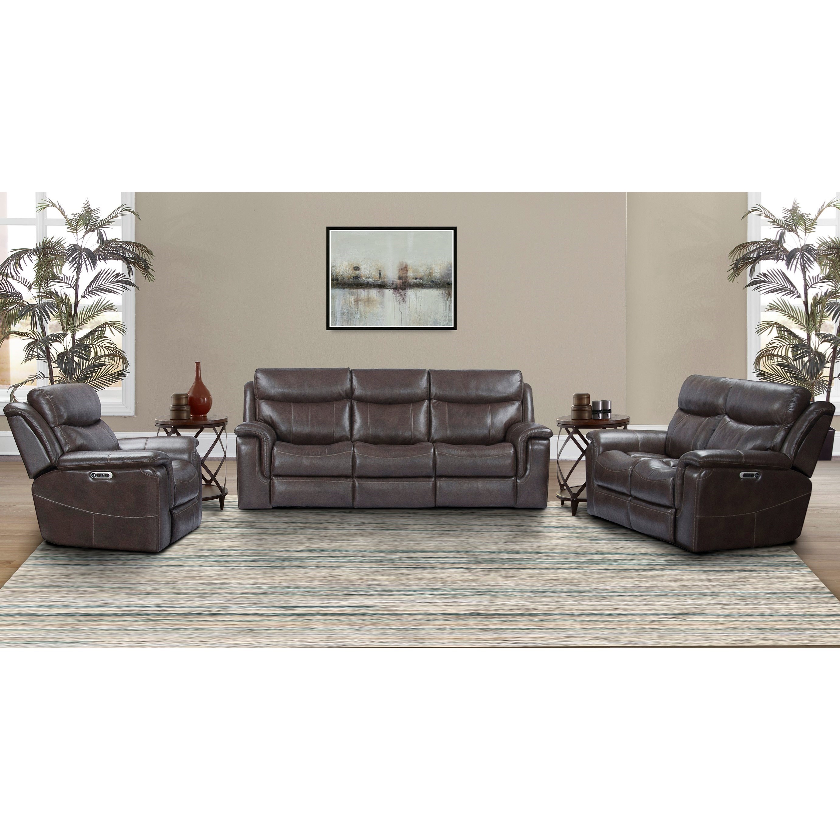Parker Living Ryan Power Dual Reclining Sofa With Usb And Power