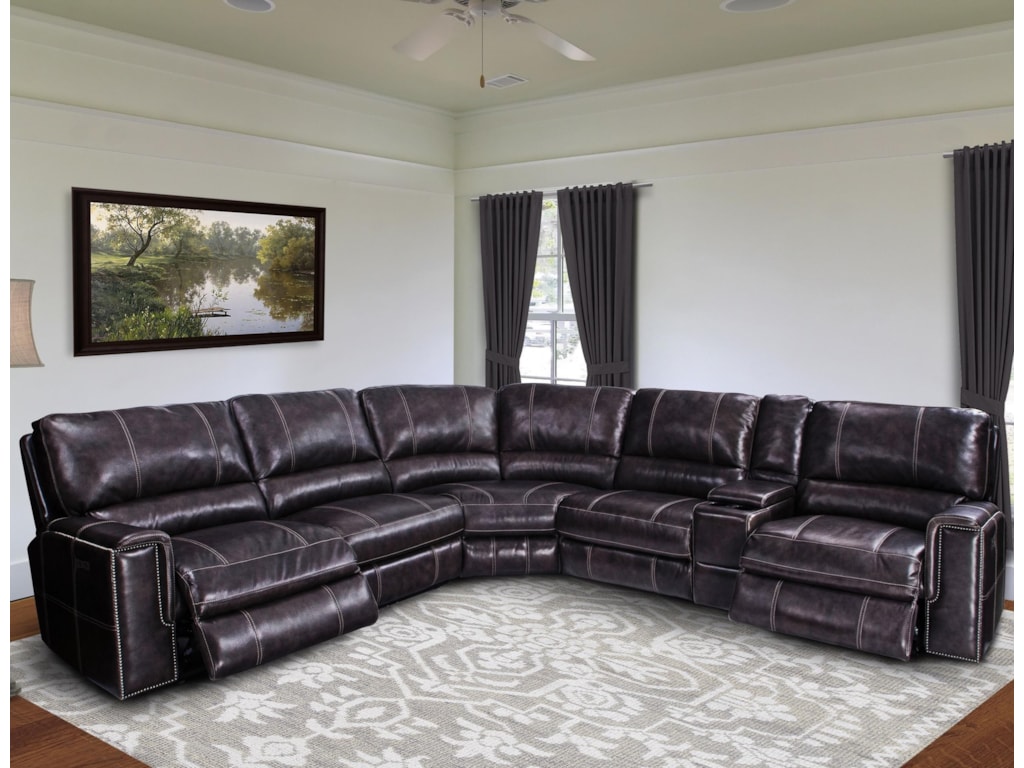 Parker Living JeromePower Reclining Sectional Sofa