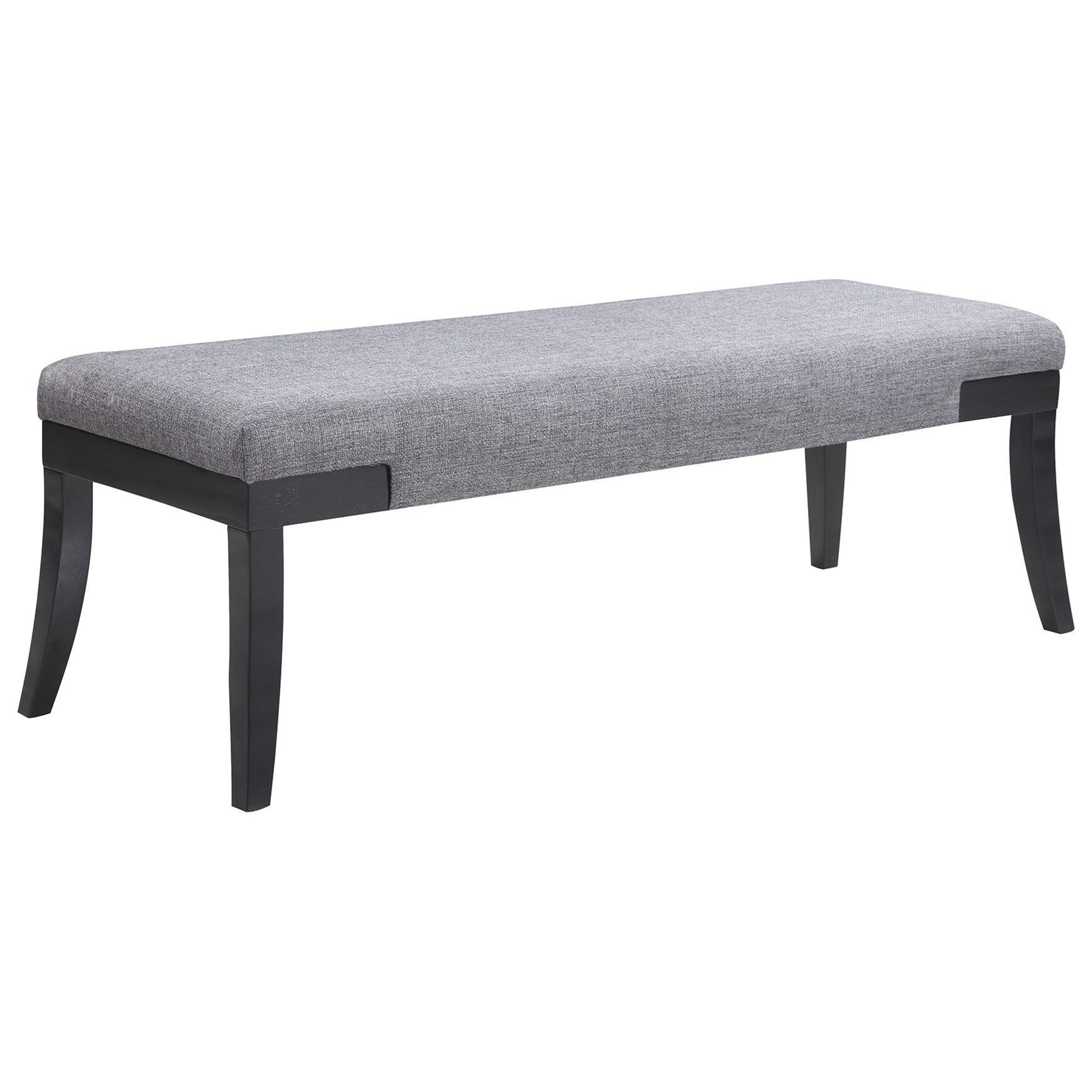 Hooker Furniture Curata Modern Upholstered Bench Belfort