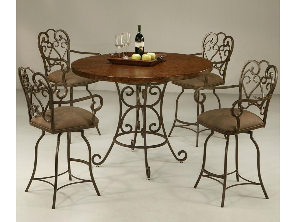 Pastel Minson Magnolia5 Piece Table & Chair Set