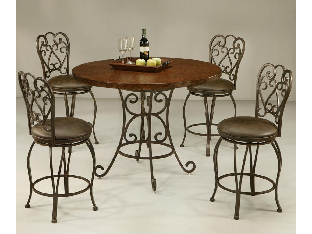 Pastel Minson Magnolia5 Piece Table & Chair Set