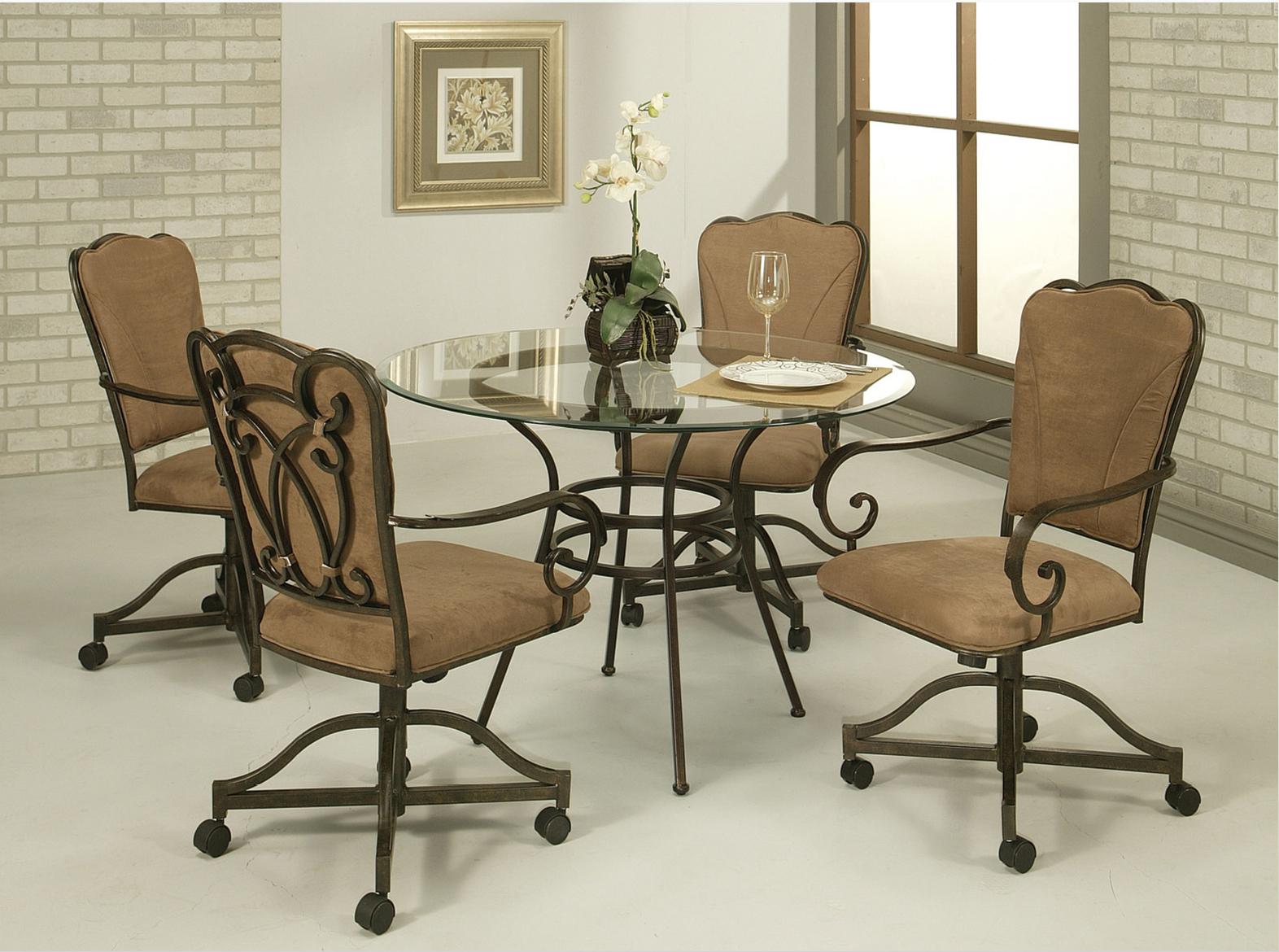 Dining Room Chairs With Arms And Casters / Cramco Inc Landon 8325 07 08 Dining Arm Chair With Casters Corner Furniture Dining Chair With Casters - Workspace style dining room chairs with caster try creating new look for your dining room by installing workspace style dining room chairs.