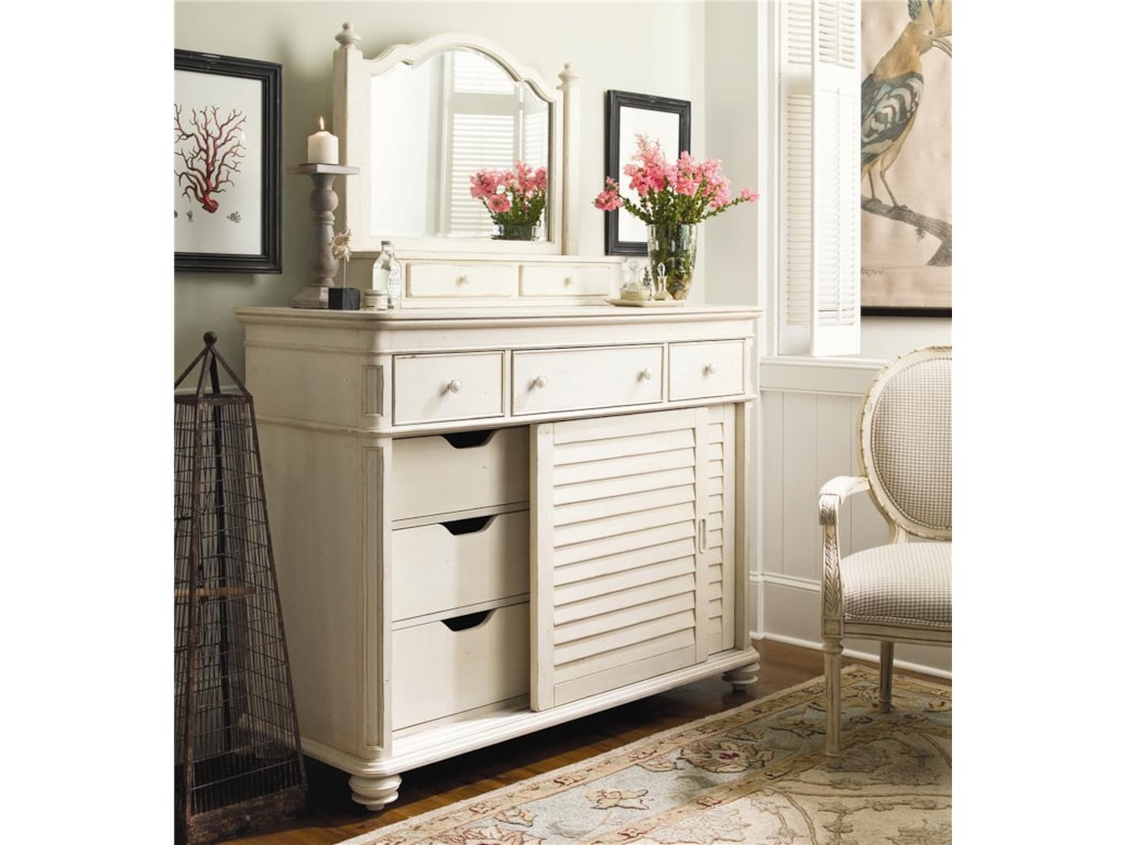 Paula Deen By Universal Home The Lady S Dresser With 2 Paula Deen By Universal Home