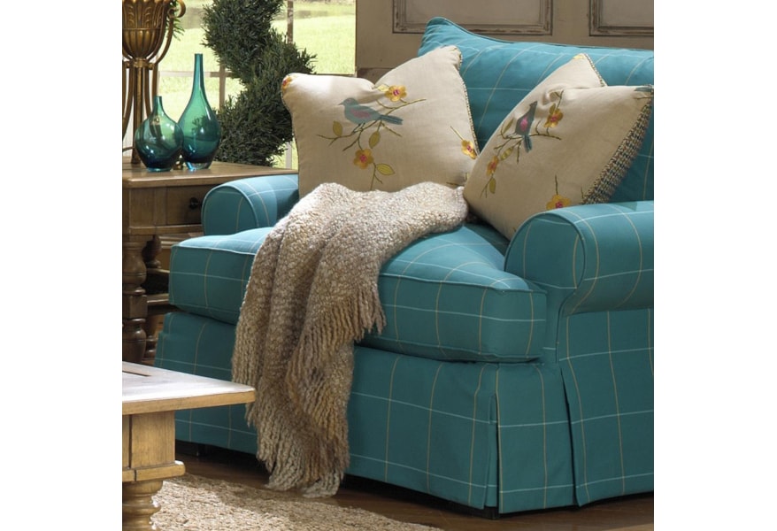 Paula Deen By Craftmaster P997000 P997020bd Chair And A Half With Flared Back Cushion Hudson S Furniture Chair A Half