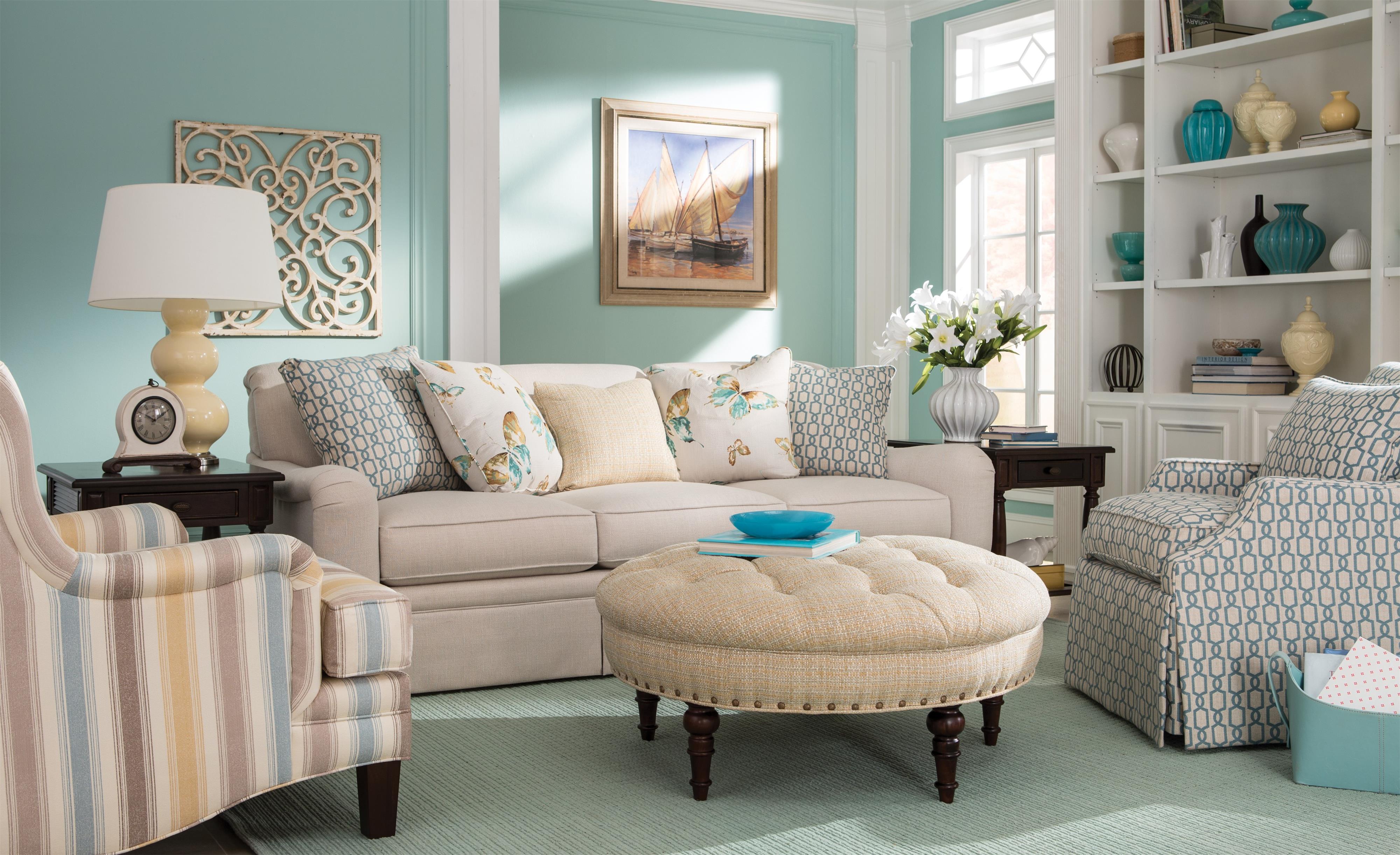 Paula Deen By Craftmaster Paula Deen Upholstered Accents Skirted