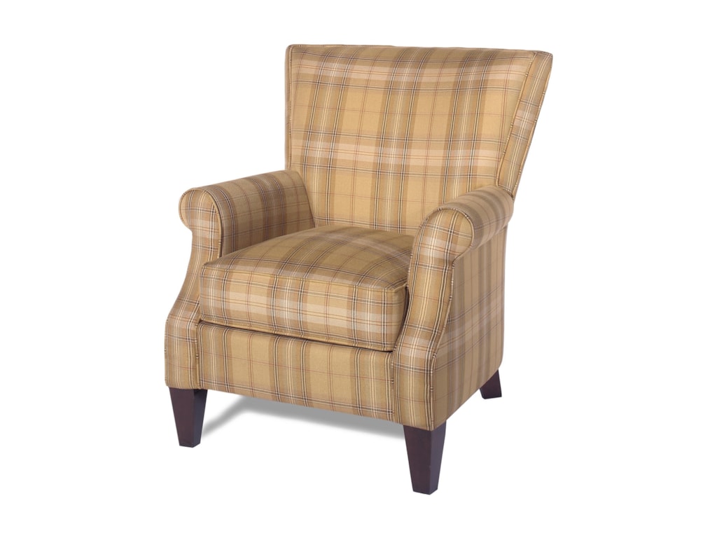 Paula Deen Upholstered Accents Upholstered Chair With Inverted Back By Paula Deen By Craftmaster At Dean Bosler S