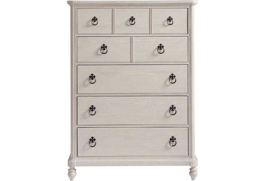 Paula Deen By Universal Cottage Five Drawer Chest With Cedar Lined