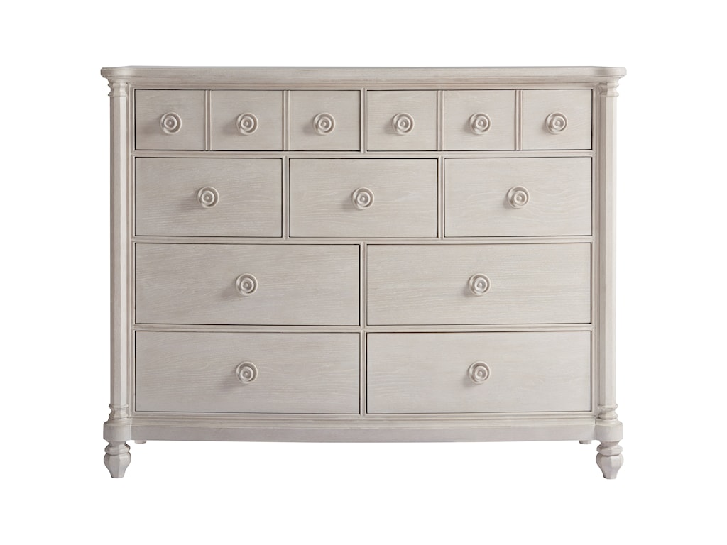 Paula Deen By Universal Cottage Nine Drawer Dressing Chest With