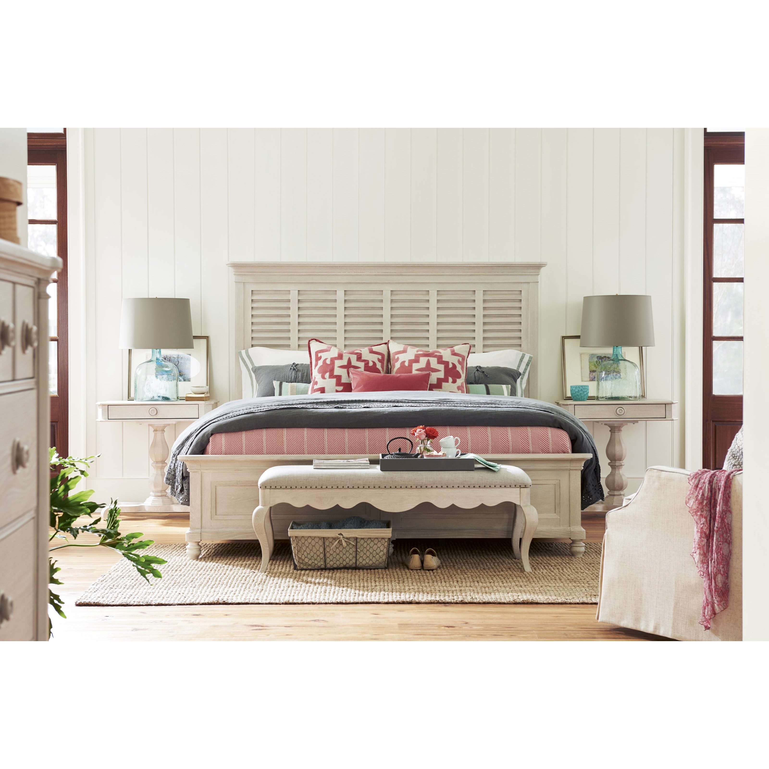 Cottage King Bed By Paula Deen By Universal At Baer S Furniture