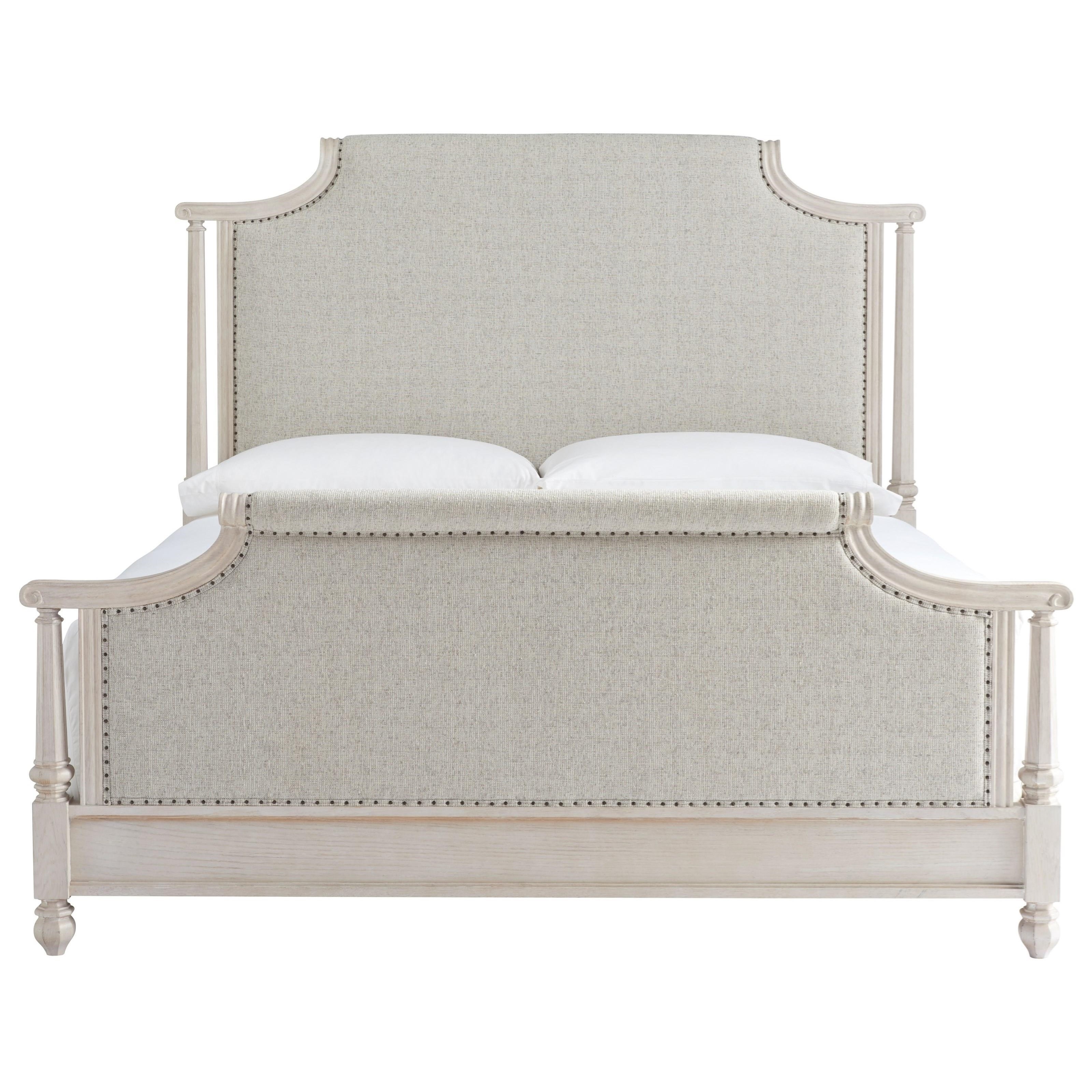Paula Deen By Universal Cottage Veranda Upholstered Queen Bed With