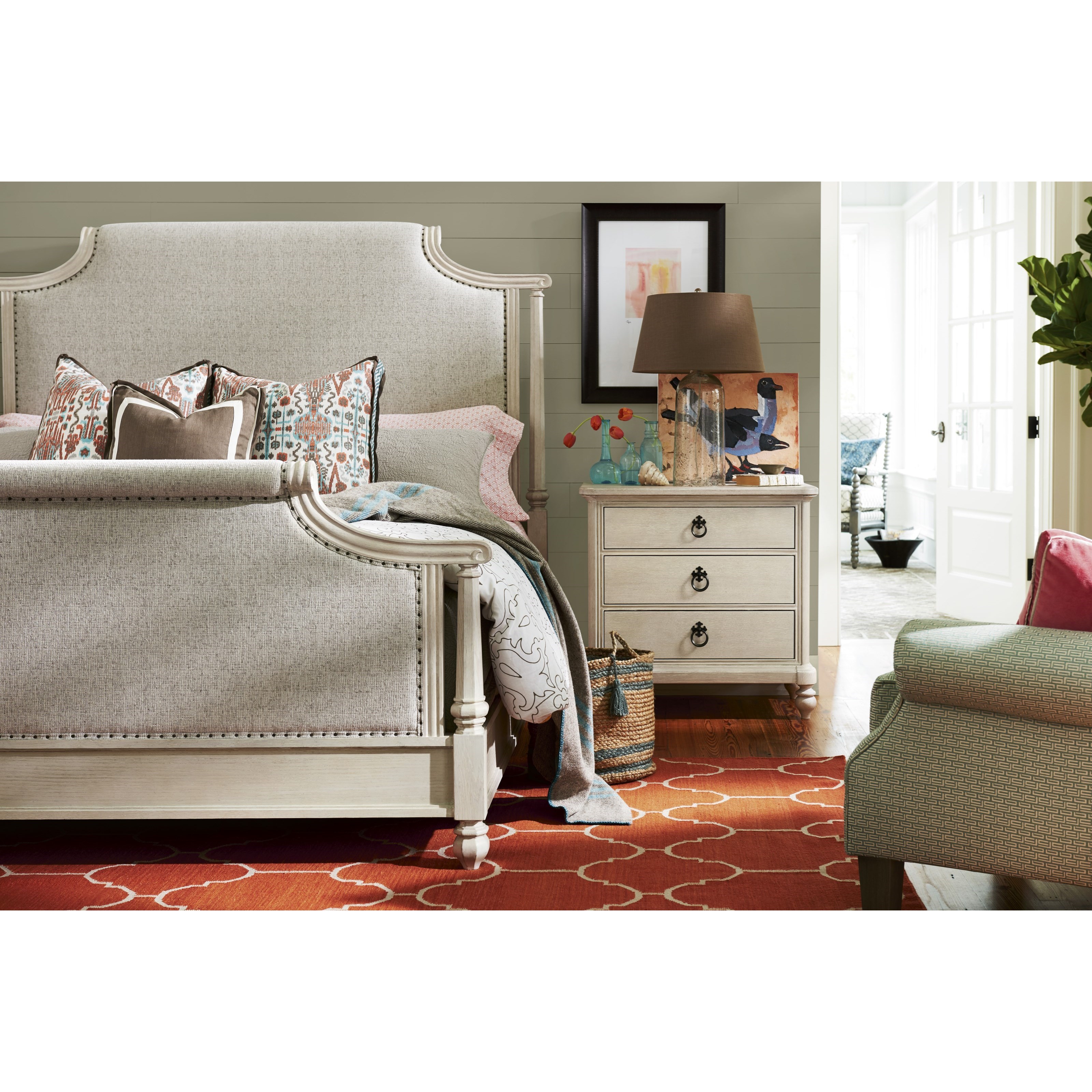 Paula Deen By Universal Cottage Nightstand With Power Outlet