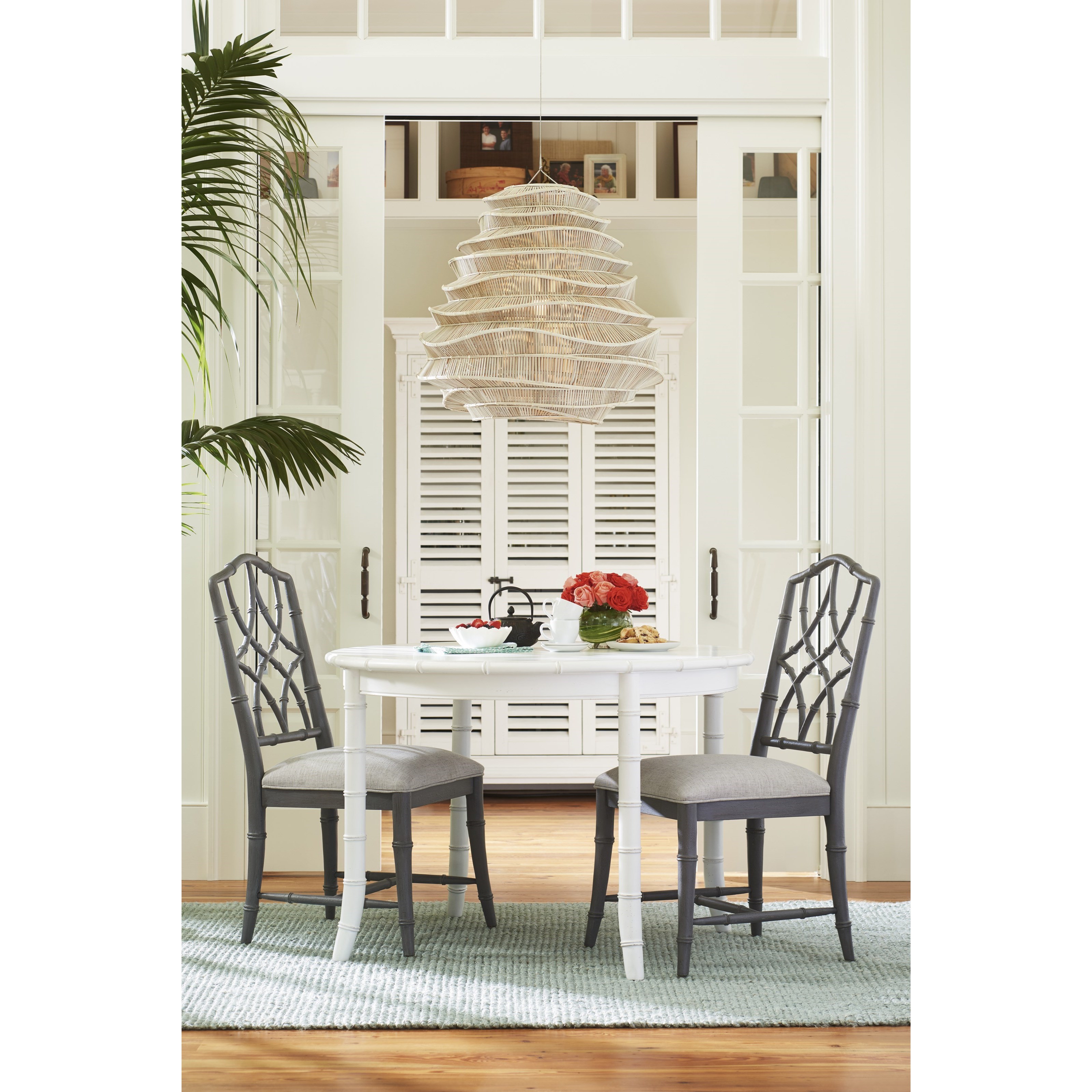 Paula Deen By Universal Cottage Keeping Room Table With Bamboo