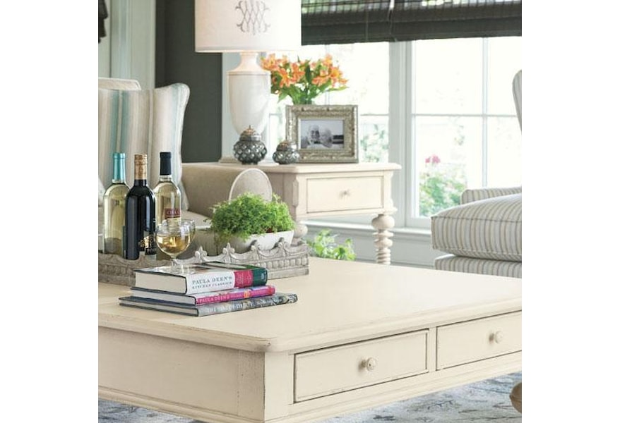 Paula Deen By Universal Paula Deen Home Rectangular End Table With
