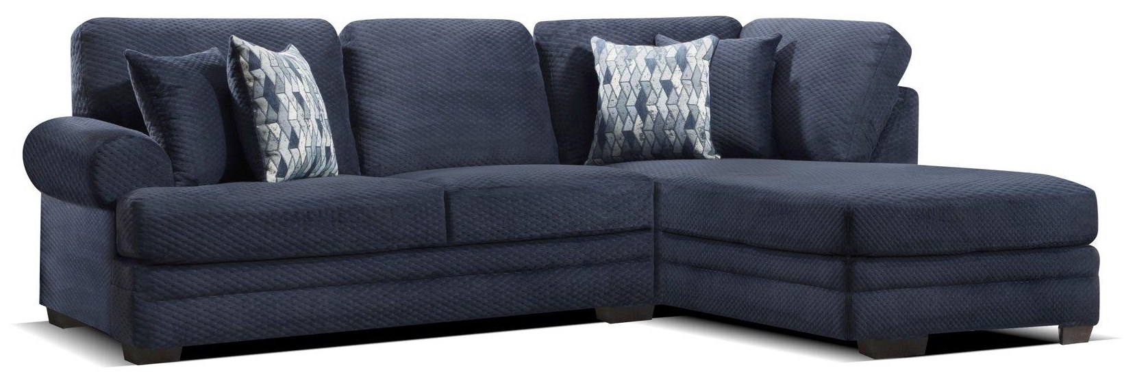 pitkin sectional and pillows
