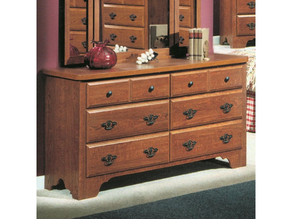 Perdue 54000 Series6-Drawer Dresser