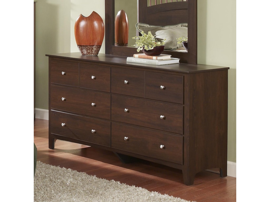 Perdue 60000 Series6-Drawer Dresser