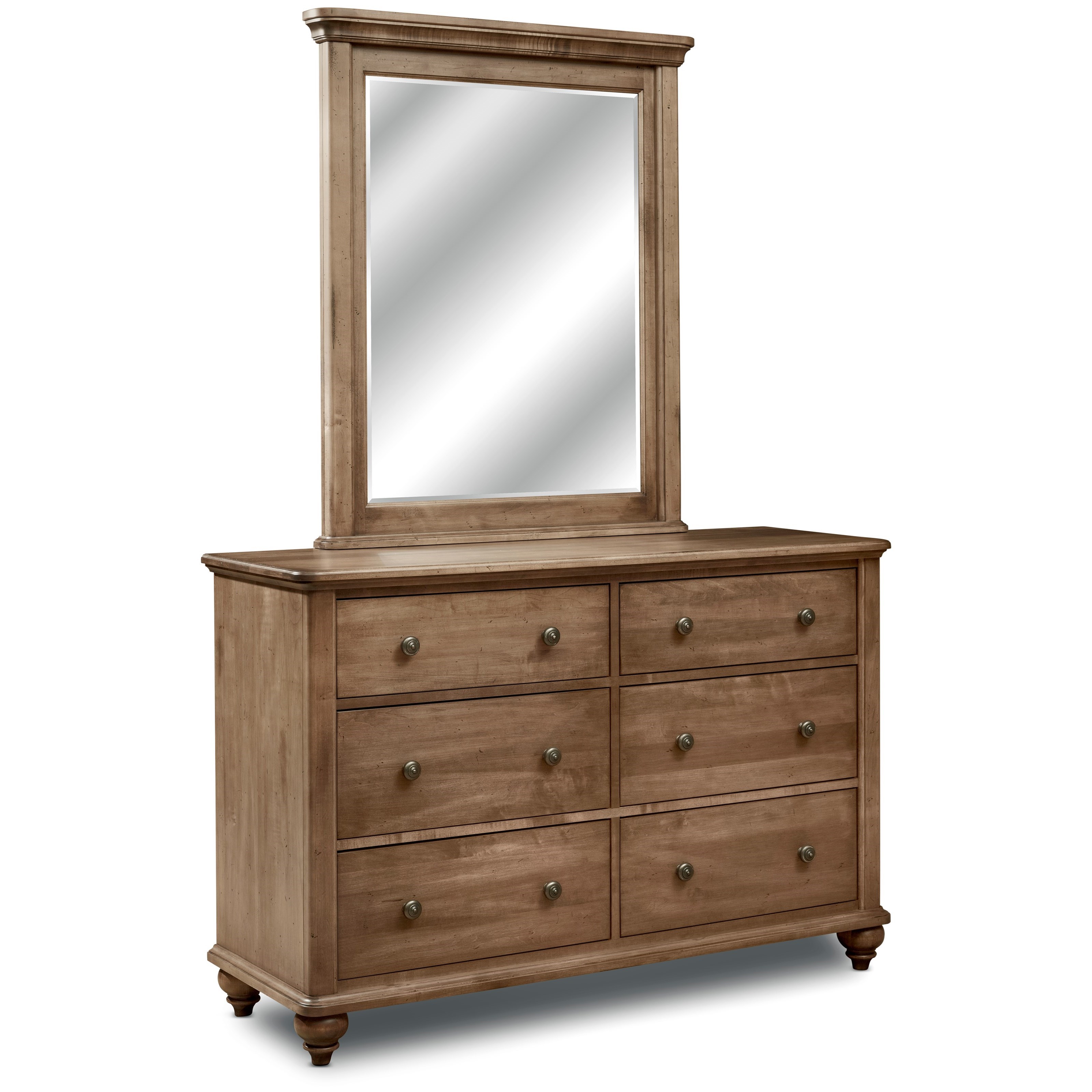 Perfectbalance By Durham Furniture Millcroft Double Dresser And