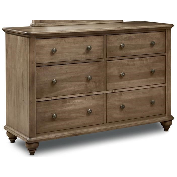 Perfectbalance By Durham Furniture Millcroft Double Dresser With 6
