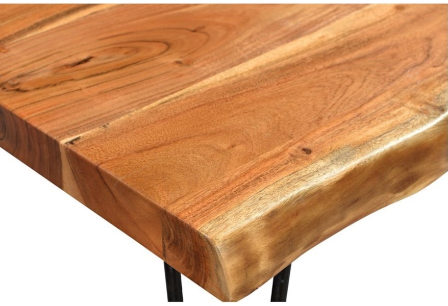 Porter International Designs Mojave Live Edge Solid Wood Console
