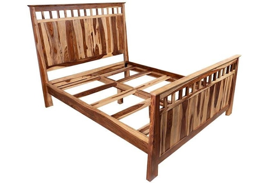 king bed frame wooden slats