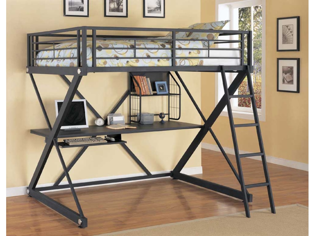 Powell Z BedroomFull Loft Bed